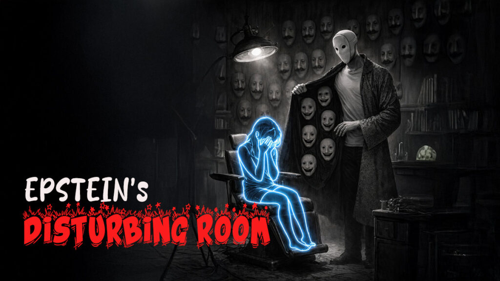 The Room of Twelve Faces - Epstein’s Disturbing Room Filled With Masks