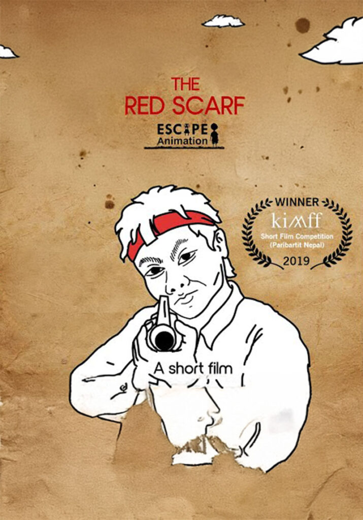 The red scarf