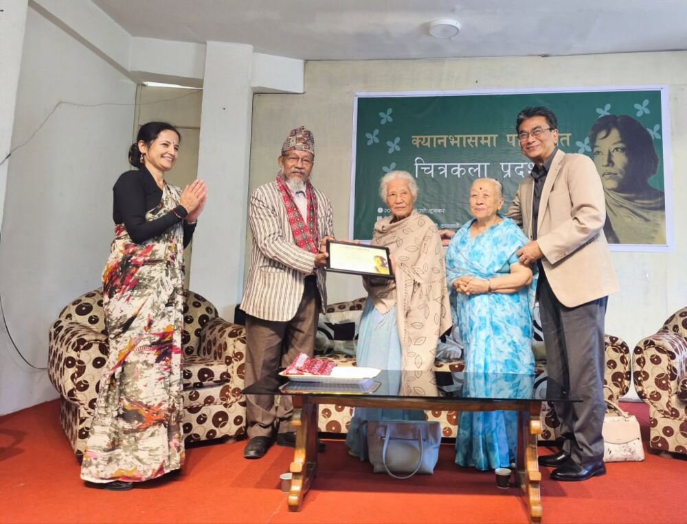 Parijat on Canvas: When Nepali Literature Meets the Painter’s Brush