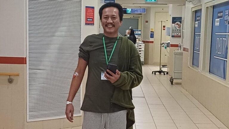 Filipino caregiver Jimmy Pacheco